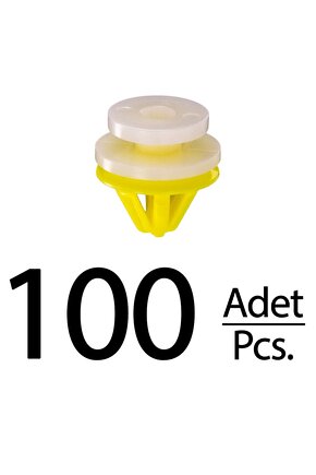 Land Rover Opel Renault için Kapı Döşeme Klips - 100 Adet