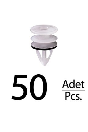 Chevrolet GMC Cadillac Buick için Kapı Panel Tutucu Klips - 50 Adet