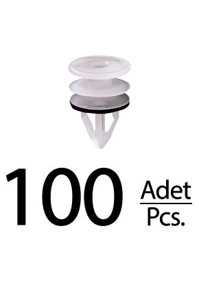 Chevrolet GMC Cadillac Buick için Kapı Panel Tutucu Klips - 100 Adet