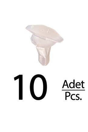 Toyota Avalon Corolla Hiace RAV4 Tundra Yaris Lexus ES300 için Toz Fitil Klips - 10 Adet