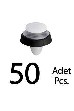 Volkswagen,Skoda, Audi, Cupra için Kapı Döşeme Klipsi- 50 Adet