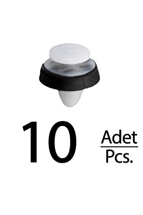 Volkswagen,Skoda, Audi, Cupra için Kapı Döşeme Klipsi- 10 Adet