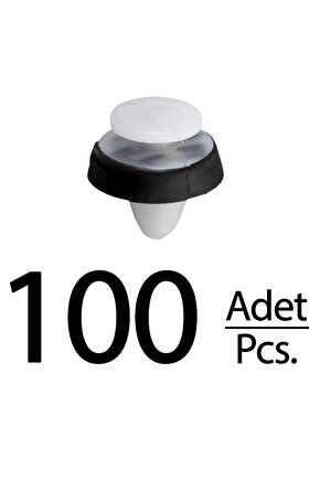 Volkswagen,Skoda, Audi, Cupra için Kapı Döşeme Klipsi- 100 Adet