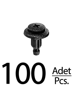 Lexus ES350 GS400 IS300 LS400 IS250 LS460 Scion xA için Panjur Klips - 100 Adet