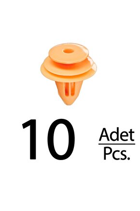 Ford Escape Focus için Havalandırma ve Radyatör Klips - 10 Adet