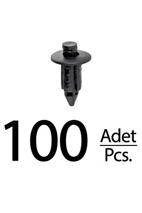Hyundai Subaru için Kapı İç Döşeme Tutucu Klips - 100 Adet
