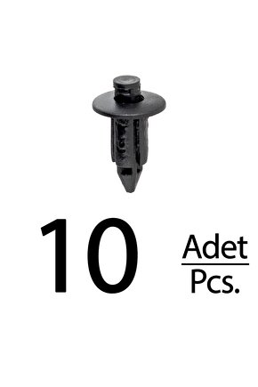 Suzuki Baleno Grand Vitara Jimny Swift Liana SX4 için Kapı İç Döşeme Tutucu Klips - 10 Adet