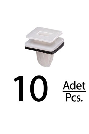 Honda HR-V Civic CR-V Odyssey TL RL ILX MDX Legend için Ön Çamurluk Klips - 10 Adet