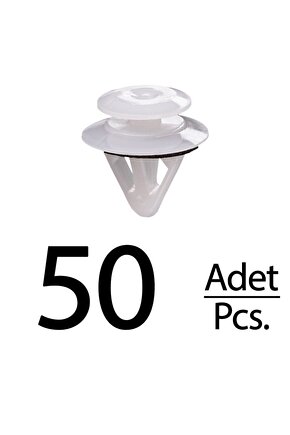 Mazda 2 3 5 6 CX-7 MPV RX-8 Protege için Kapı Döşeme Klips - 50 Adet