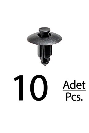 Nissan 200 SX 240 SX 300 ZX Altima Maxima Murano için Çamurluk Tamponu İtmeli Klips - 10 Adet