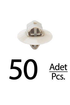 Opel Movano Vivaro Iveco Daily için Kapı Döşeme Klips - 50 Adet