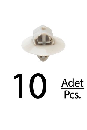 Renault Trafic Master Kangoo Fiat için Kapı Döşeme Klips - 10 Adet