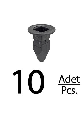 Volkswagen AUDI için Tampon ve Çamurluk Önlüğü Vida Tutucu Klips - 10 Adet