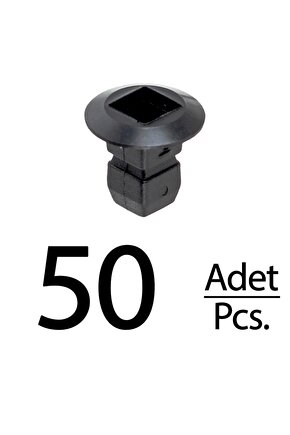 Audi A3 Q3 Q7 Skoda Yeti için Davlumbaz Klips - 50 Adet