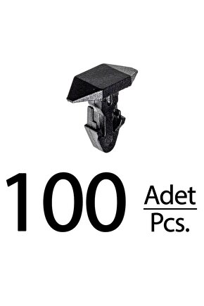 Integra Honda Civic del Sol CR-V için Kaput Fitil Klips - 100 Adet