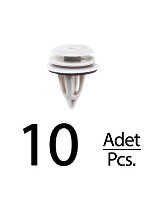 BMW 3 Serisi 5 Serisi 6 Serisi için Kapı Döşeme Klips - 10 Adet