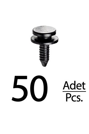 Ford Transit Land Rover Discovery II için Panel Klips - 50 Adet