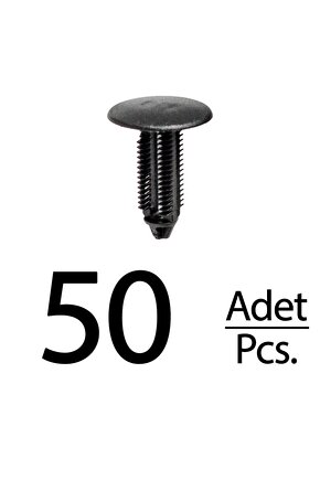 Ford Escort için Koltuk Bakalit Klips - 50 Adet