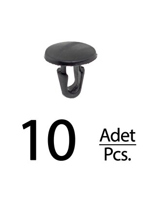 Toyota Corolla Camry ECHO Lexus CT200H için Kaput Contası Tutma Klips - 10 Adet