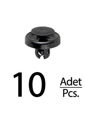 Toyota Corolla Pontiac Lexus Subaru için Ön Çamurluk Klips - 10 Adet