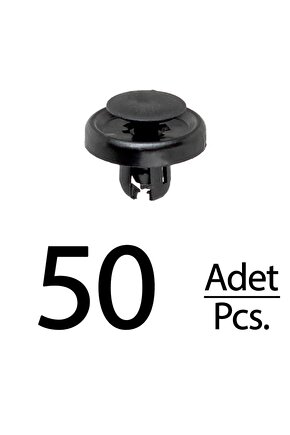 Toyota Corolla Pontiac Lexus Subaru için Ön Çamurluk Klips - 50 Adet