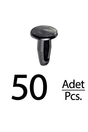 Mazda Nissan Maxima Pick-up Sentra Skyline Subaru için Tampon Klips - 50 Adet