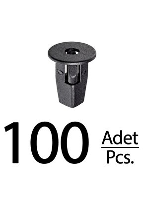 Toyota Lexus Chevrolet Pontiac için Davlumbaz ve Tampon Klips - 100 Adet