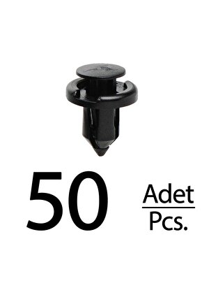 Nissan, İnfiniti, Subaru için Tampon Klips- 50 Adet