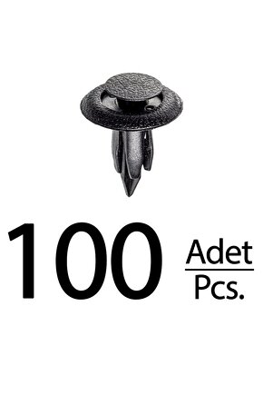 Mazda 3 6 626 323 MX-3 RX-7 İçin İç Kapı Döşeme Tutucu Klips - 100 Adet