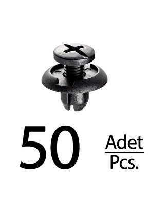 Honda Accord Civic Prelude Integra Legend için Çamurluk Klips - 50 Adet