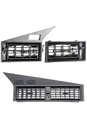 Mercedes E Class W201 için Sağ - Sol ve Orta Panel Difüzörü