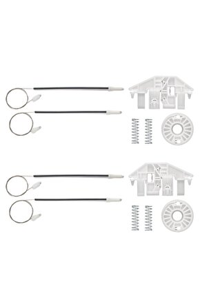 Peugeot 406 için Ön Sol Cam Tamir Seti