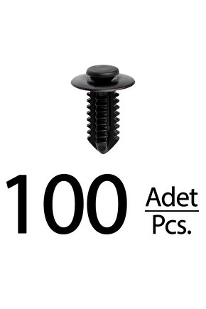 Mercedes için Tampon Klips- 100 Adet