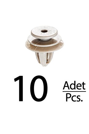 Honda Insight Odyssey Accord CR-V Fit için Kapı Tutucu Klips - 10 Adet