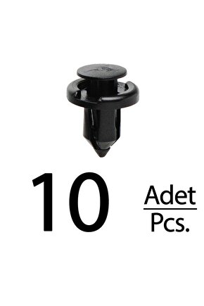 Nissan, İnfiniti, Subaru için Tampon Klipsi- 10 Adet