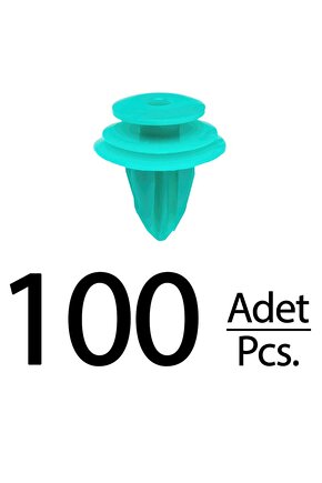 Toyota ve Tesla için Kapı Döşeme Klips- 100 Adet