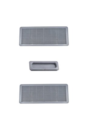 Mercedes C Sınıf (W202-W203) için Sunroof Güneşlik El Tutamağı ve Izgara Seti -Gri