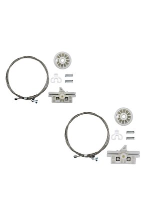 Fiat Grande Punto için Ön Cam Kriko Teli Tamir Takımı-Sağ-Sol-SET