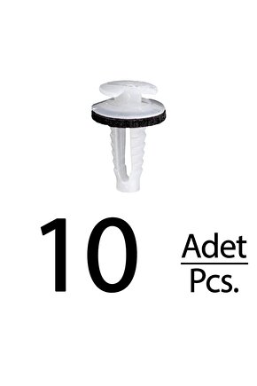 Ford Transit Connect için Bagaj Klips - 10 Adet