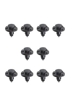 Honda, Nissan, Toyota, Mitsubishi için Davlumbaz ve Çamurluk Klips- 10 Adet