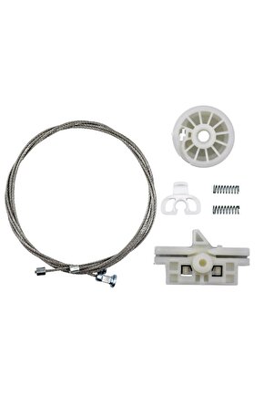 Citroen Nemo için Cam Kriko Teli Tamir Takımı- Ön Sağ