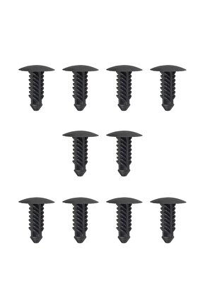 Cadillac, Chevy, GMC için Tampon ve Bagaj Döşeme Klips-10lu