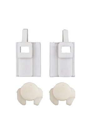 Bmw 3 Serisi E46 Için Sunroof Kızak Plastik Parçaları Tamir Takımı