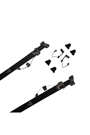 Mercedes W169, A180, W156 için Panoramik Tavan Sunroof Tamir Seti 62.7 cm