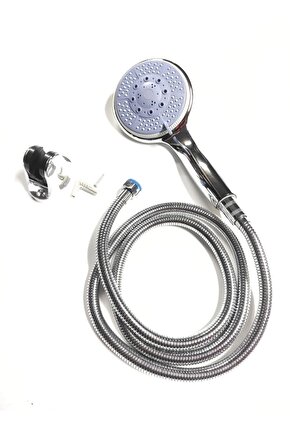 Fonksiyonlu Banyo Duş Başlığı Seti Fiskiyesi Telefonu