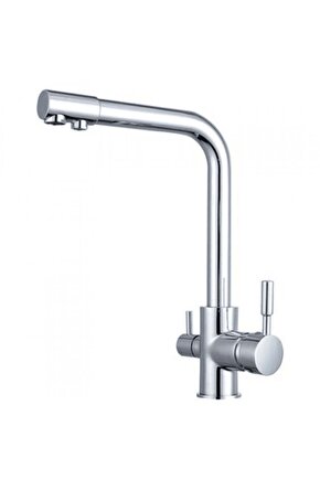 Kuğu Evye Batarya Üç Yollu Arıtma Musluğu (SICAK SOĞUK ARITILMIŞ SU)