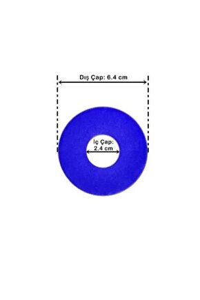 Gömme Rezervuar Boşaltma Grubu Göbek Contası Geniş Model
