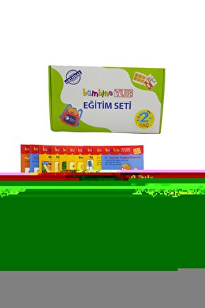 BambinoYUP 2+ Yaş Dikkat Geliştirme Eğitim Seti Kitapları (Kontrol Kutusu Dahil Değildir)