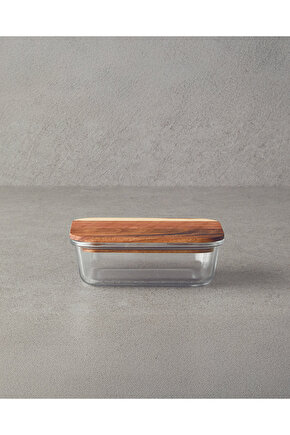 Mile Borosilikat Saklama Kabı 1040 ml Şeffaf