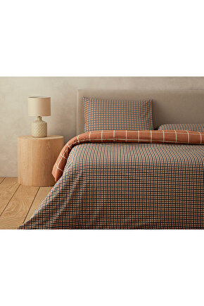 Wındsor Kolay Ütülenir Çift Kişilik Nevresim Takımı 200x220 Cm Terracotta